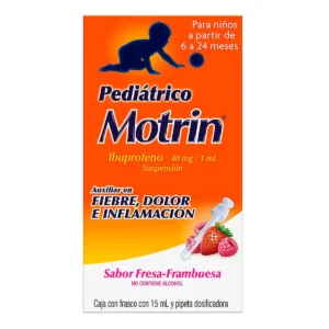 Ibuprofeno Pediatrico F/40Ml 6 A 24 Meses Motrin