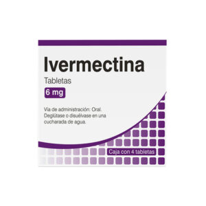 Ivermectina 6mg c/4 tabs