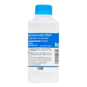 Agua estéril para uso inyectable 500ml PISA