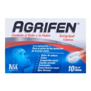 Paracetamol, Cafeína, Fenilefrina, Clorfenamina 500mg/25mg/5mg/4mg