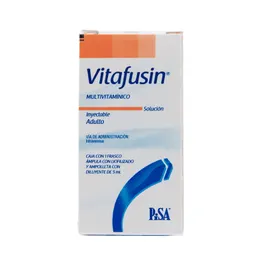 Vitafusin adulto inyectable