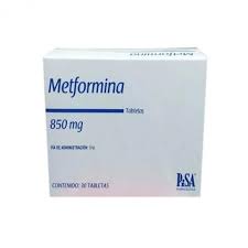 Metformina 850 mg c/ 30 tabs pisa