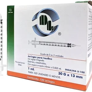 Jeringa para insulina 0.3ml DL