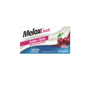 Melox plus c/30 tabs sabor cereza