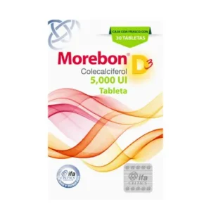 Morebon colecalcifenol 5000 ui c/30 tabs