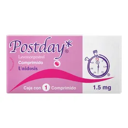 Levonorgestrel 1.5mg unidosis POSTDAY