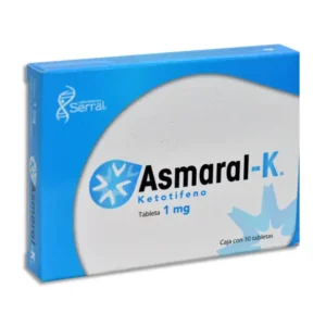 Ketotifeno 1mg c/30 tabs asmaral