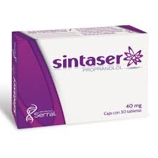 Propanolon 40 Mg, Caja Con 30 Tab / Sintaser