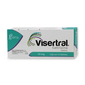Visertral cetirizina tab 10mg c/10 tab