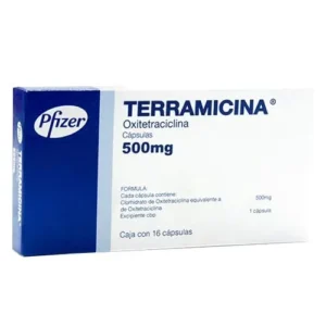 Oxitetraciclina 500mg c/16 caps TERRAMICINA