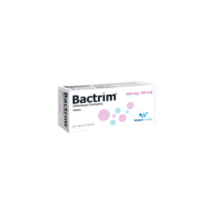 BACTRIM 400mg/80mg caja con 30 tabletas. WESERPHARMA