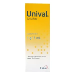 Sucralfato 1g/5ml UNIVAL 320ml