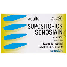 Supositorio Senosian 2632Mg Glicerol Con 20 Sup Adulto