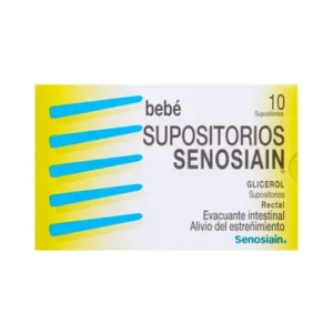 Senosiain Supositorio Bebé 1478 Mg Caja Con 10 Supositorios