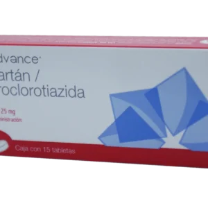 LOSARTAN CON HIDRO 100/25 CON 15 TABS
