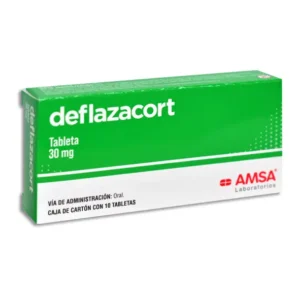 DEFLAZACORT 30 MG CON 10 TABS AMSA