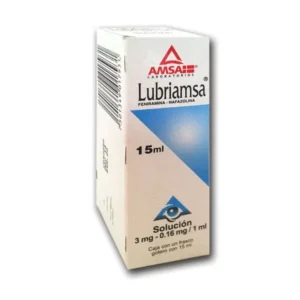 LUBRIAMSA (FENIRAMINA/NAFAZOLINA) 15 ML