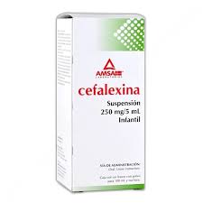 Cefalexina Suspensión 250Mg/ 5Ml Infantil C/100Ml