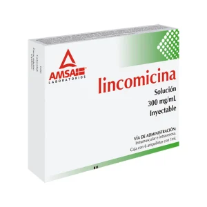 LINCOM9OCINA 300 MG CON 6 AMP