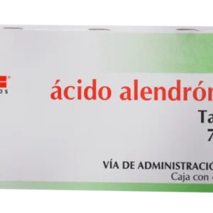 Acido Alendronico 70 Mg Con 4 Tabs