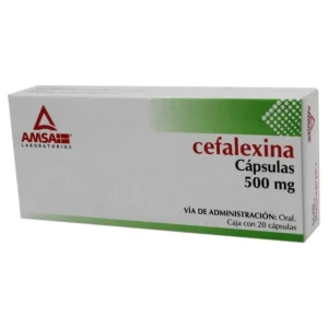 Cefalexina 500 Mg Con 20 Caps