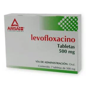 LEVOFLOXACINO AMSA  500 MG CON 7 TABS