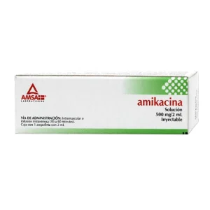 AMIKACINA 500 MG 2 ML