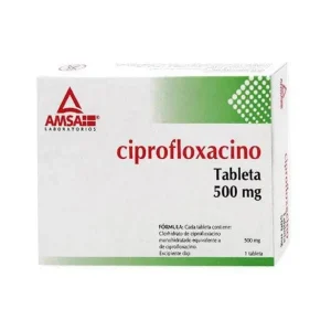 CIPROFLOXACINO 500 MG CON 14 TABS