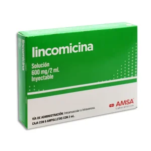 LINCOMICINA 600 MG  CON 6 AMP