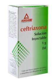 CEFTRIAXONA 1G (AMSA)