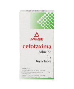 Cefotaxima 1gramo AMSA