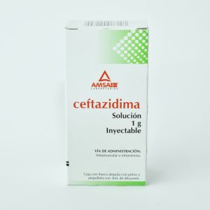 Ceftazidima 1g inyectable AMSA