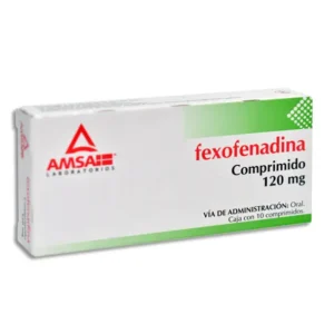 Fexofenadina 120mg c/10 comp