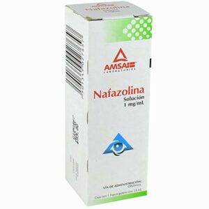 Nafazolina 1Mg/Ml Gotero Con 15Ml Amsa (Ojo Rojo)