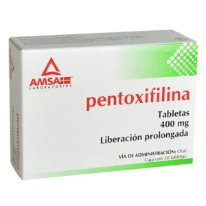 Pentoxifilina 400mg AMSA c/30 tabs
