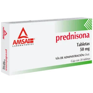 PREDNISONA 50 MG CON 20 TABS