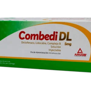 Combedi DL diclofenaco, lidocaina, complejo B Doloneurobion generico