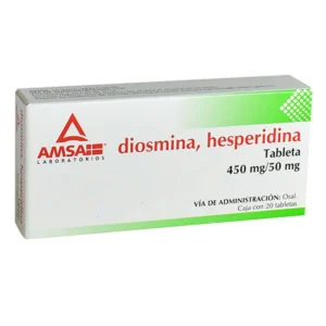 Diosmina, hesperidina 450mg/50mg amsa