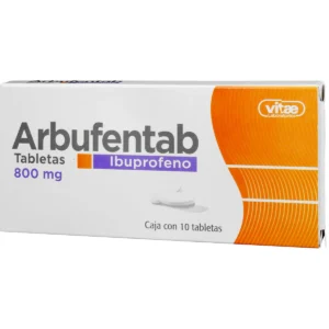 ARBUFENTAB (IBUPROFENO ) 800 MG CON 10 TABS