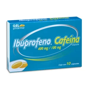 ibuprofeno con cafeina 400/100 nmgb gel pharma
