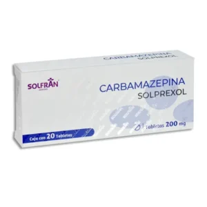 Carbamazepina solprexol 200mg c/20 tab