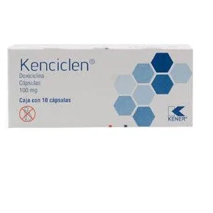 KENCICLEN  (DOXICILINA) 100 MG CON 10 CAPS