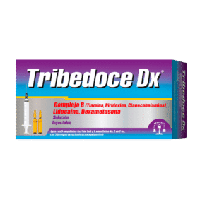 Tribedoce Dx (Complejo B, Dexametasona, Lidocaina) (Alin B Iny.)