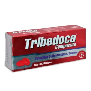 TRIBEDOCE COMPUESTO COMPLEJO B-DICLOFENACO 30 TAB