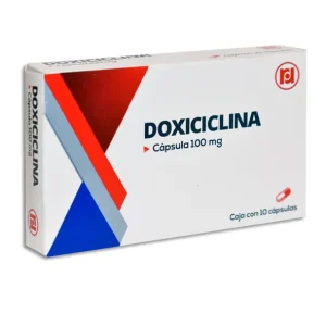 Doxicilina 100 Mg Con 10 Capsulas