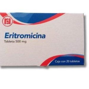 ERITROMICINA- RANDALL 500 MG CON 20