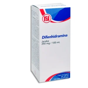 Difenhidramina 250mg / 100ml c/120 ml