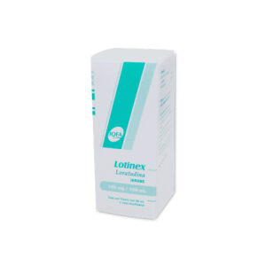 Loratadina 100mg/ 100ml jarabe frasco con 60ml