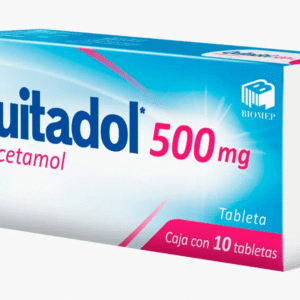 QUITADOL (PARACETAMOL 500 MG) CAJA CON 10 TABLETAS