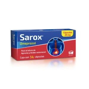 SAROX (OMEPRAZOL) 20 MG 14 TABS